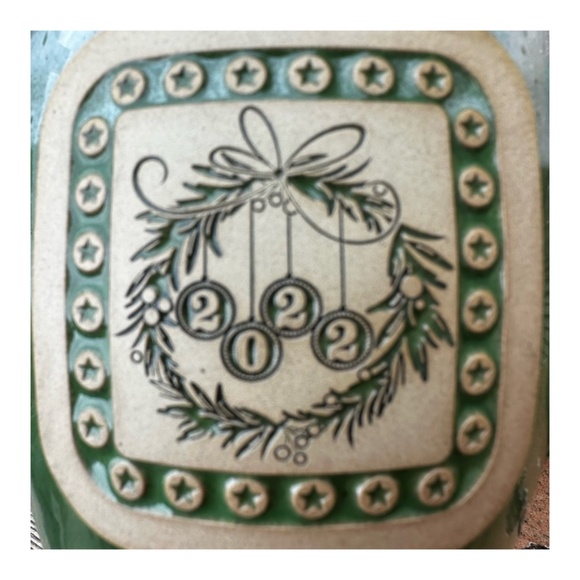 SUNSET HILL Stoneware Coffee Mug Christmas 2022 Wreath Ornaments - Picture 7 of 7